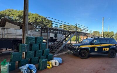 PRF faz maior apreensão de cocaína do ano em MS: 676,3 quilos
