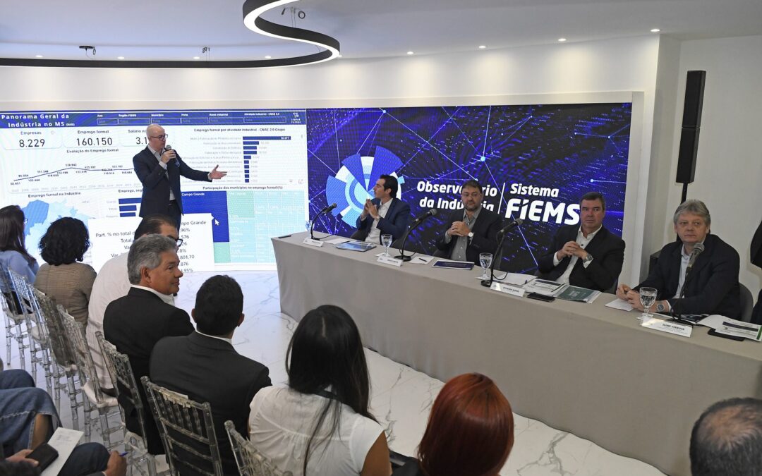 Investimento industrial fortalece economia de MS e reflete na geração de emprego e renda