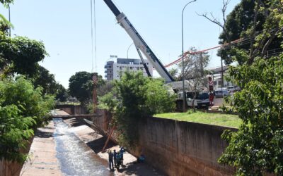 Prefeitura acelera obras de recuperação na Avenida Ernesto Geisel