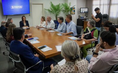 Prefeita Adriane reúne bancada federal no gabinete do Paço para discutir projetos para Campo Grande