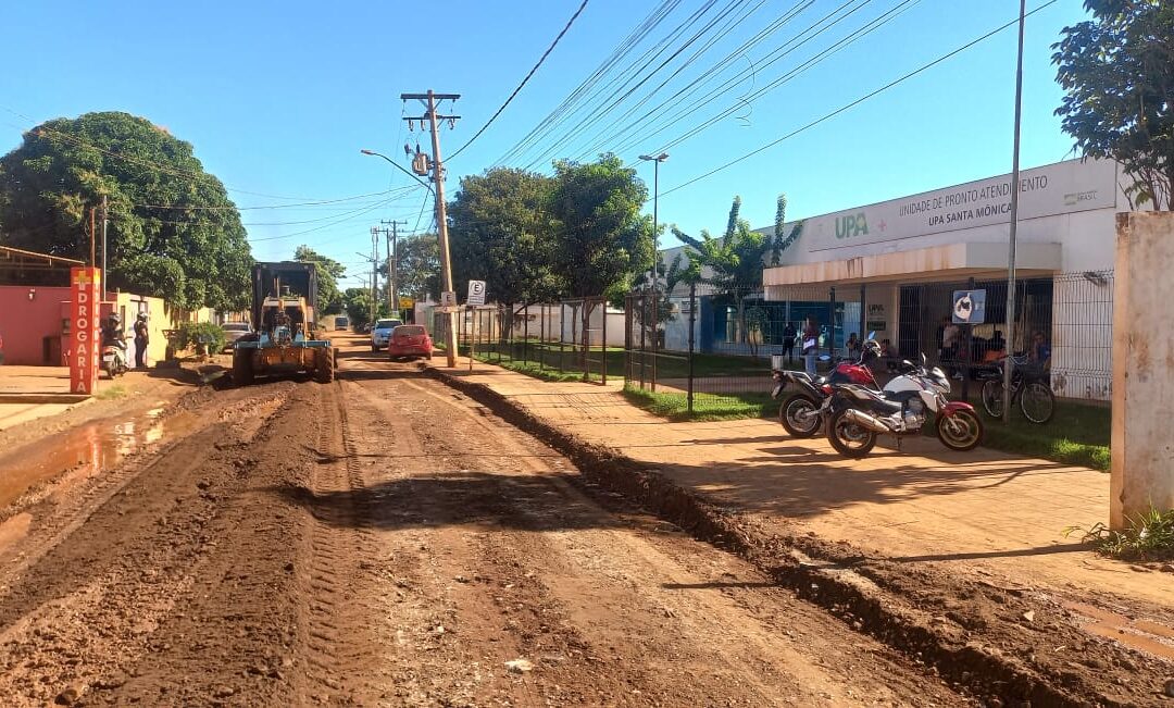 Prefeitura intensifica manutenção de vias não pavimentadas e reforça serviços de zeladoria