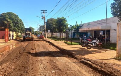 Prefeitura intensifica manutenção de vias não pavimentadas e reforça serviços de zeladoria
