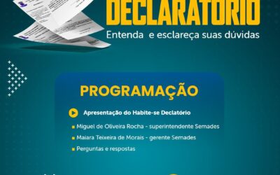 “Seminário Habite-se Declaratório” visa aprimorar os atendimentos entre poder público e profissionais
