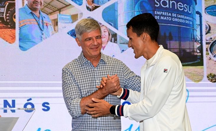 Sanesul anuncia parceria com o paratleta olímpico Yeltsin Jacques, medalhista em Paris e Tóquio