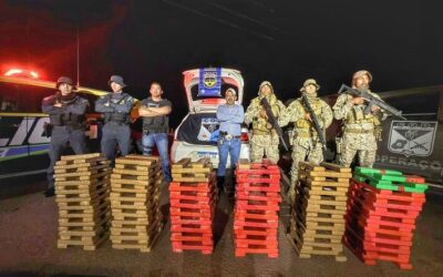 Da fronteira para o xadrez: homem ‘cai’ com 274 kg de maconha em MS