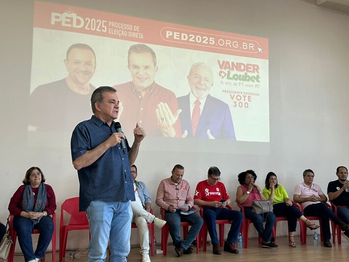 Landmark destaca protagonismo e reforça nome de Vander para presidência do PT no MS