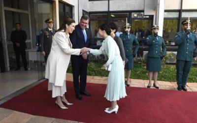 130 anos de relações diplomáticas: governador e princesa do Japão estreitam laços em visita a MS