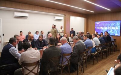 Governo municipalista: Ponta Porã garante recursos para 100% de pavimentação em três bairros e sanga Puitã