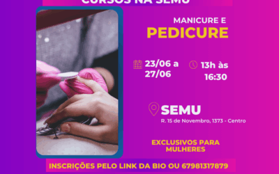 Curso gratuito de Manicure e Pedicure capacita mulheres em Campo Grande e impulsiona o empreendedorismo feminino