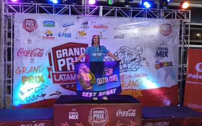 Atleta de natação conquista pódio internacional com apoio do auxílio-atleta da Prefeitura