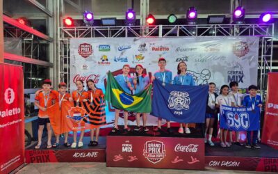 Com auxílio da Prefeitura, irmãos de Campo Grande conquistam pódio no Grand Prix de Natação