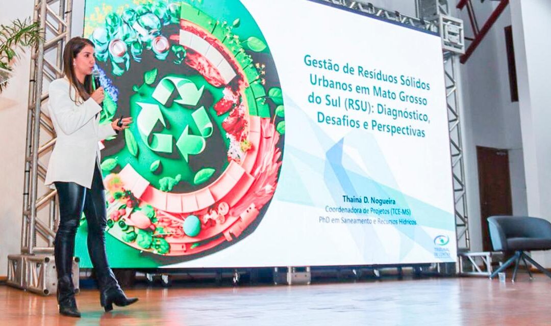 TCE-MS participa do II Encontro de Secretarias Municipais de Meio Ambiente e reforça compromisso com a gestão de resíduo