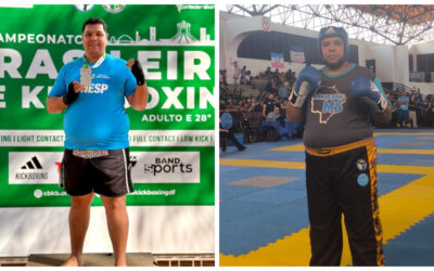 Com apoio do Auxílio-Atleta, campo-grandense conquista vice-campeonato brasileiro de kickboxing
