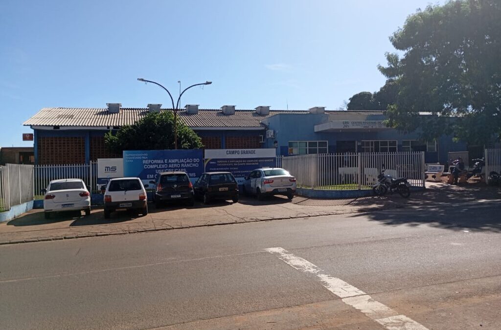 Obras no CRS Aero Rancho não afetam atendimento, que segue em prédio anexo no complexo