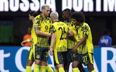 Borussia Dortmund bate Monterrey e enfrentará o Real Madrid nas quartas do Mundial