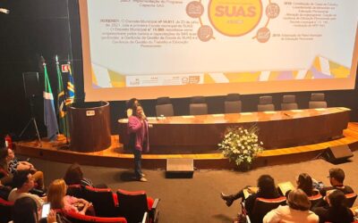 Trajetória e cases de sucesso da Escola Municipal do Suas são apresentados em evento da Assistência Social