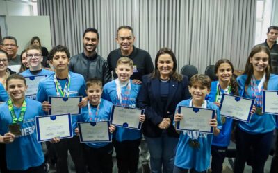 Atletas medalhistas celebram apoio da Prefeitura com destaque em competições nacionais e internacionais