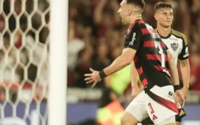 Flamengo ganha do Atlético-MG em prévia para a Copa do Brasil e vira líder do Brasileirão