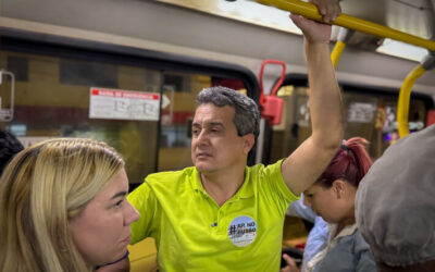 Landmark sai em defesa do ‘Ar no Busão’ e anuncia luta para derrubar veto da prefeita