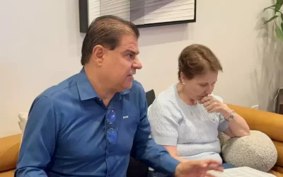 Nelsinho e Tereza se encontram com empresários dos EUA nesta segunda