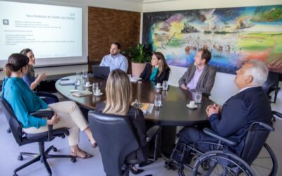 Equipe apresenta ao presidente Flávio Kayatt o piloto do programa de produtividade do TCE-MS