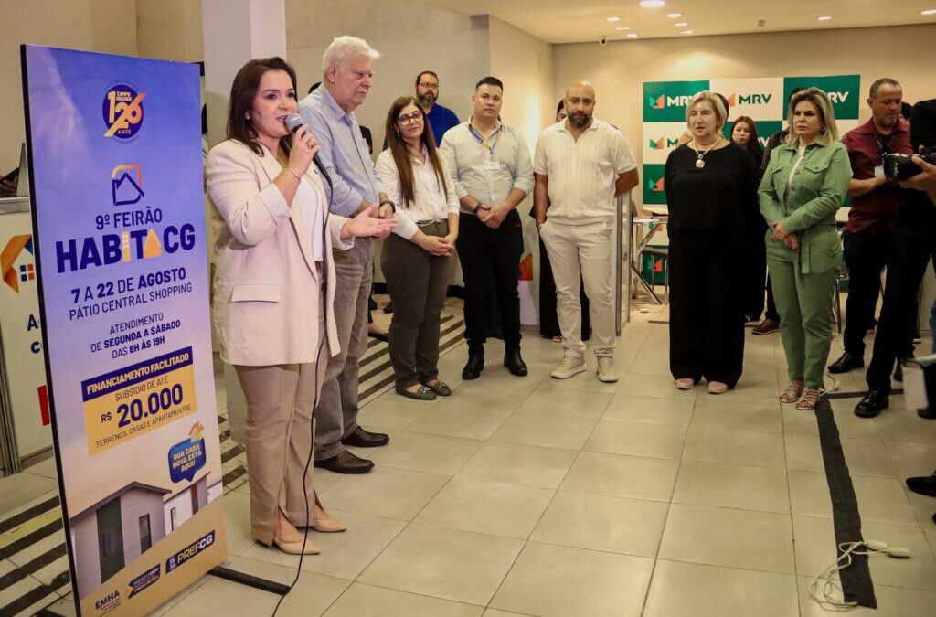 Feirão Habita começa com alta procura e histórias de conquista da casa própria em CG