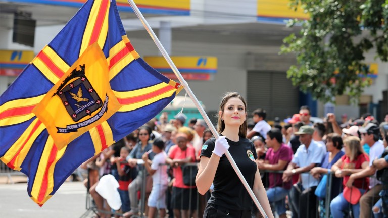 Desfile Cívico-Militar celebra os 126 anos de Campo Grande com recorde de participação