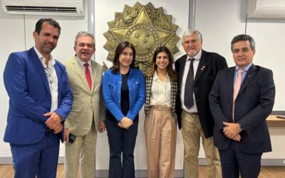 Landmark leva demandas da reforma agrária à ministra Simone Tebet em agenda em Brasília