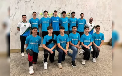 Seleção de vôlei sub-16 de MS disputa Campeonato Brasileiro em Saquarema (RJ)