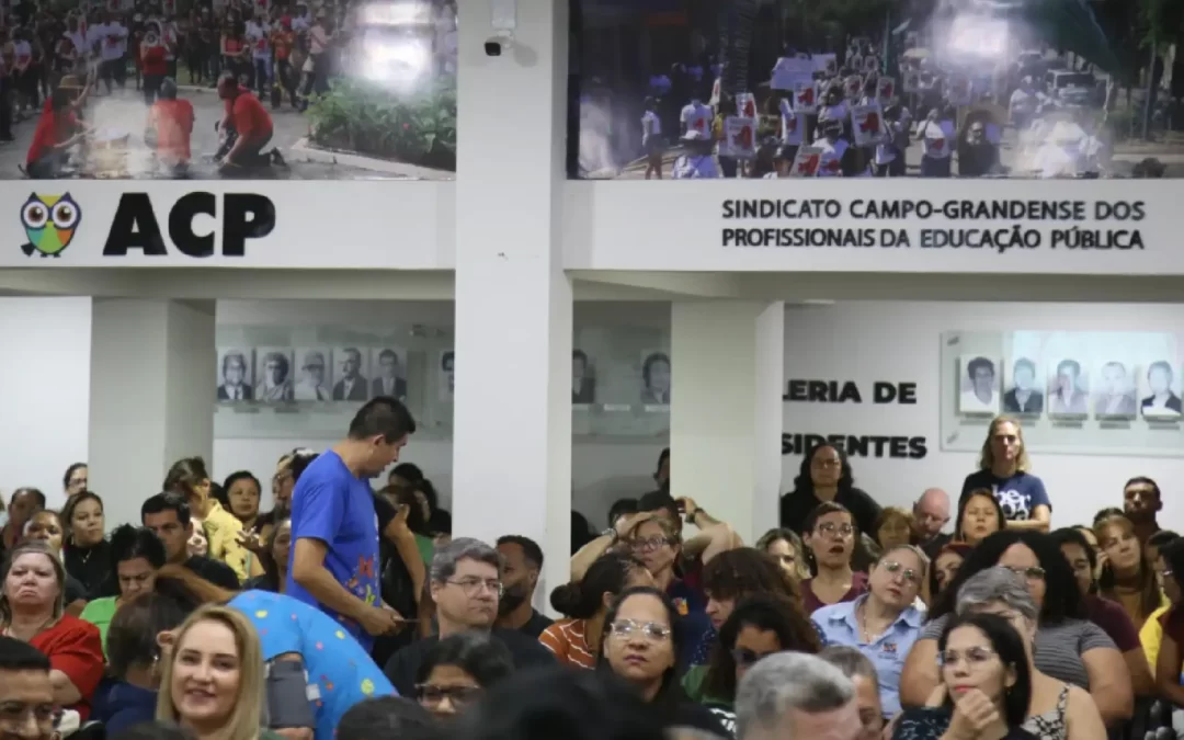 ACP sugere reajuste de 5% no piso salarial de 2026 para professores de Campo Grande