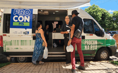 CDC 35 Anos: Procon de MS realiza atendimento itinerante no Centro de Campo Grande