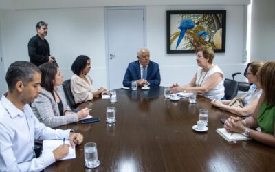 TCE-MS recebe membros da Coordenação do Plano Estadual de Educação