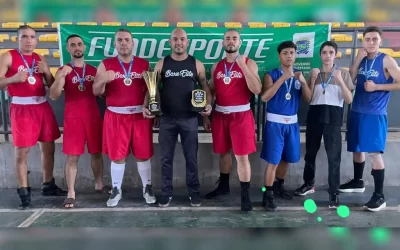 Com sete medalhas de ouro, ‘Boxe elite’ conquista título de bicampeão estadual em Corumbá
