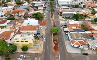 Obra na Av. Mato Grosso amplia malha cicloviária e liga vias estratégicas