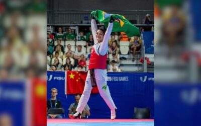 Brasileira vence ouro no mundial de taekwondo após 20 anos de título inédito