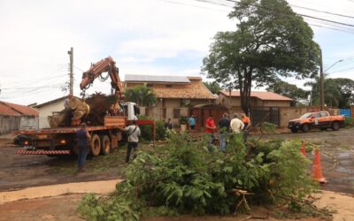 Prefeitura põe equipes nas ruas e mantém alerta pós-temporal