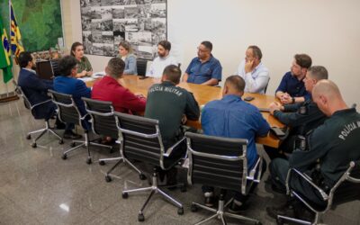 Prefeitura integra forças de segurança para reforçar ações no Centro e Anhanduizinho