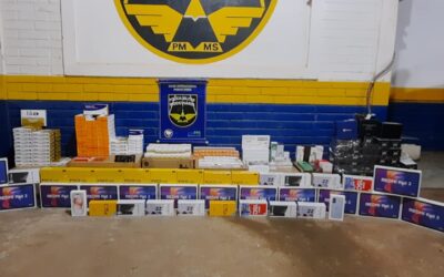 De tirzepatida a anabolizante, motorista é detido com mais de R$ 200 mil em contrabando em MS