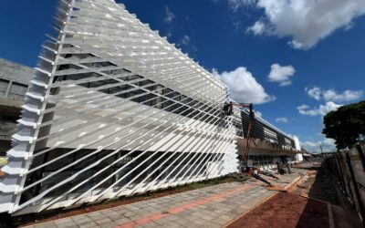 Revitalização em andamento muda a paisagem da Antiga Rodoviária