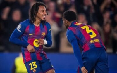 Barcelona vira sobre Frankfurt e volta a vencer na Champions em retorno do torneio ao Camp Nou