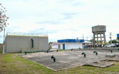 Água tratada, pavimentação e drenagem: Governo e Sanesul entregam obras estruturantes em Três Lagoas