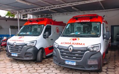 Samu passa a operar com novo conjunto de ambulâncias