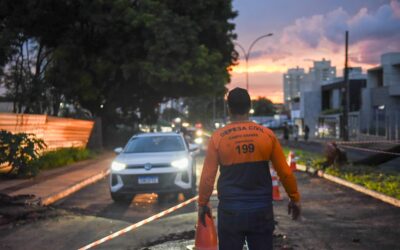 Prefeitura realiza obra emergencial na Rachid Neder após enxurrada