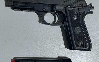 Polícia faz busca em casa onde mulher denunciou agressões e ameaças e apreende pistola