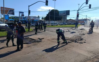 Agetran informa interdição parcial na rotatória da Zahran com Joaquim Murtinho