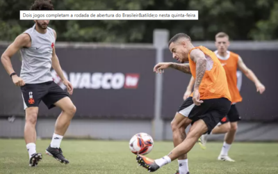 Dois jogos completam a rodada de abertura do Brasileirão nesta quinta-feira