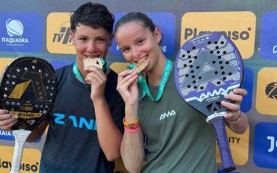 De Campo Grande, dupla é campeã no Circuito Nacional de Beach Tennis em Praia Grande