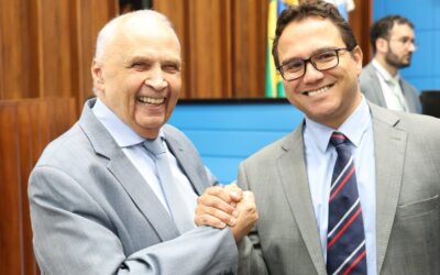 Londres Machado e Pedrossian Neto são reconduzidos à liderança do Governo na ALEMS
