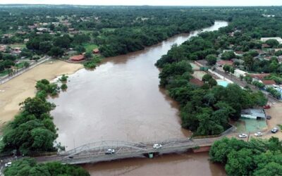 Aviso de emergência é emitido devido à elevação dos níveis dos rios Taquari e Aquidauana