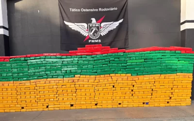 Suspeito foge, mas polícia apreende meia tonelada de maconha em Caarapó